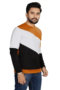 Stylish Fancy Polycotton Round Neck T-Shirts For Men Pack Of 1-thumb2