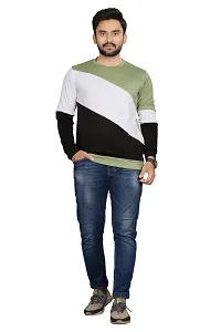 Stylish Fancy Polycotton Round Neck T-Shirts For Men Pack Of 1-thumb1