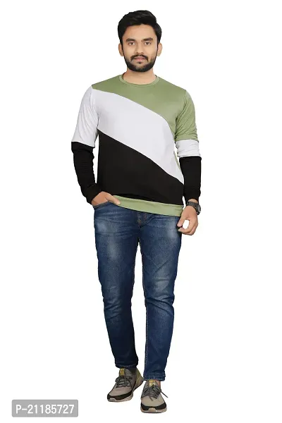 Stylish Fancy Polycotton Round Neck T-Shirts For Men Pack Of 1-thumb2