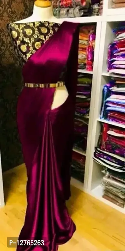 Satin Saree