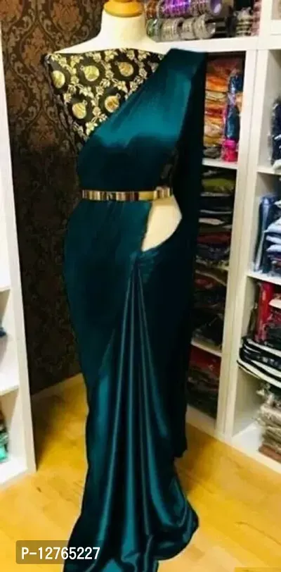 Satin Saree