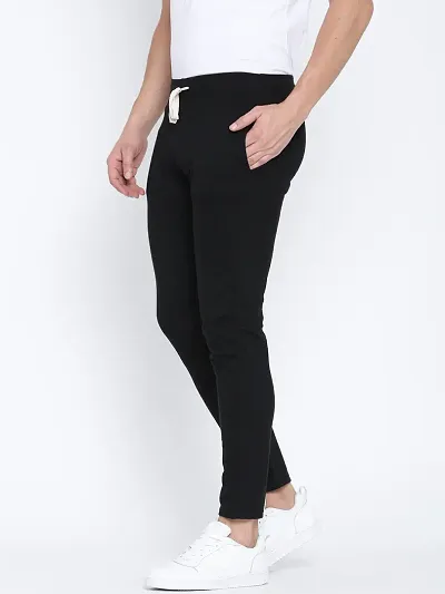 Must Have Cotton Blend Regular Track Pants For Men 