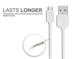 Nkarta A Grade Fast Charging Data Cable for Asus Zenfone 2 Laser ZE550KL - 1 Meter Length-thumb1