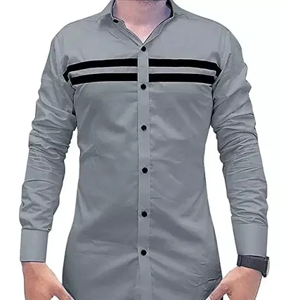 IndoPrimo Mens Regular Fit Casual Shirt