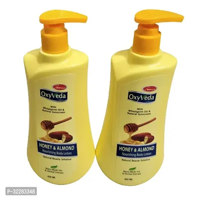 Honey Almond Nourishing Body Lotion400ml Combo of 2-thumb0