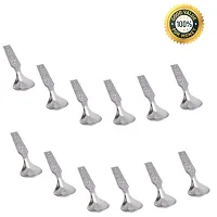 Enhance Your Beverage and Spice Moments with 12 Stainless Steel Spoons - Ideal for Tea, Coffee, Sugar, Condiments, and Spices. Grab Your Set of 12, 16 cm Silver Spoons Today-thumb1