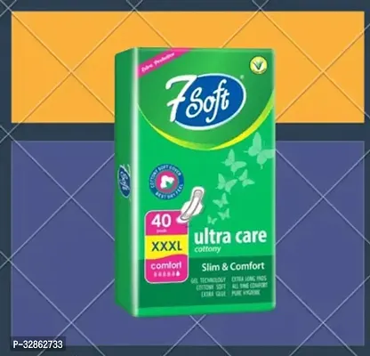 Ultra Care Cottony Slim And Comfort Sanitary Napkin Pads-40 Pads Each, 3XL