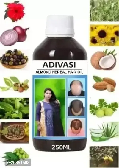 Adivasi Herbal Premium quality hair oil for hair Regrowth 250ML