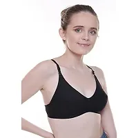 Cloud Dove Women's Cotton Non-Padded Non-Wired Regular Bra-Pack of 3-thumb2