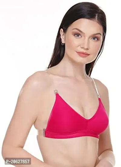 Cloud Dove Back Less Non Padded Bra-thumb3