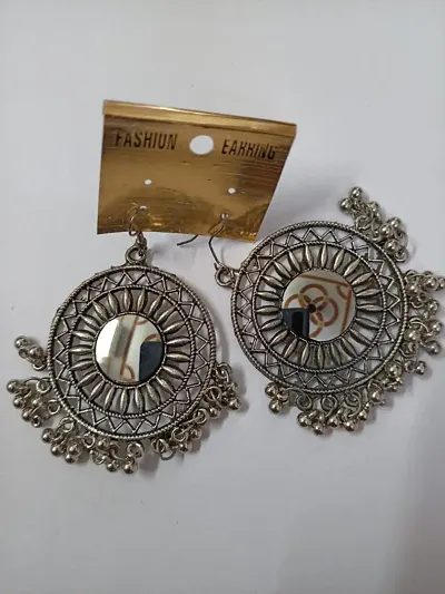 Antique Design Trendy Metal Earrings