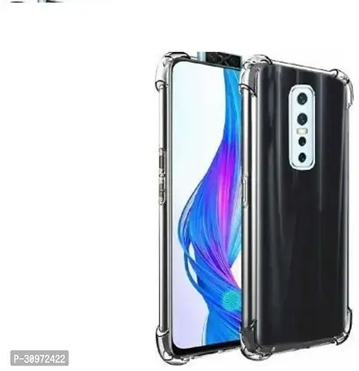 Celltown Back Cover for Vivo V17 Transparent Shock Proof Silicon