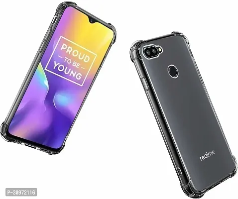 Akhirah Back Cover for Realme U1 Transparent Silicon-thumb5