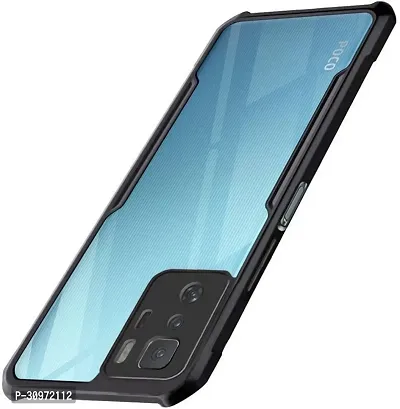 Celltown Back Cover for POCO X3 GT 5G Black Flexible-thumb0