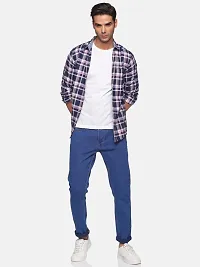 Stylish Blue High-Rise Jeans Cotton Blend Jeans For Men-thumb4