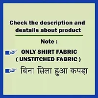CLOTHINA Cotton Polyester Blend Digital Printed Shirt Fabric(Un-Stitched)-thumb2