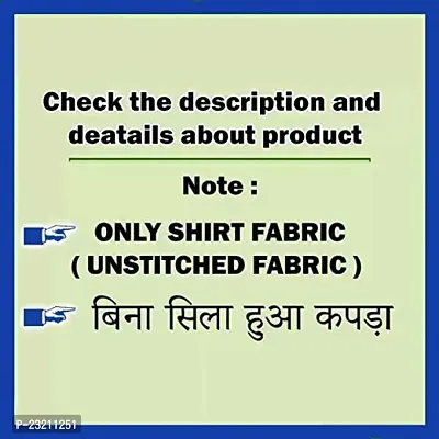 CLOTHINA Cotton Polyester Blend Digital Printed Shirt Fabric(Un-Stitched)-thumb3