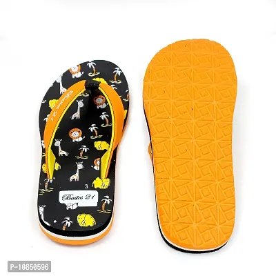 Basics21 Unisex-Child Kids Flip-Flop | Slippers & Chappals Soft, Comfortable, Indoor & Outdoor (BLACK, numeric_1)-thumb4