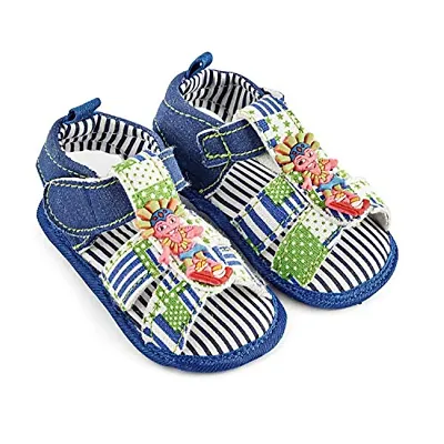 Basics21 0-6 Months Unisex Kid Summer Sandals/Sandal  Floaters Pre Walker Bootie/Booties for Baby Boy  Girl New Born Baby/Babies/Infant/Toddlers (Toe to Heel Length -12 cm)