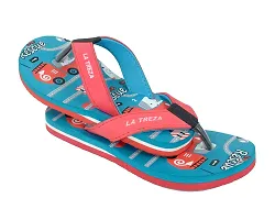 Basics21 Unisex-Child, Kids Flip-Flop 7-12 Years old | Soft, Comfortable, Indoor & Outdoor Slippers & Chappal,Theme Resque, Light Weight (SKY BLUE, numeric_5)-thumb1