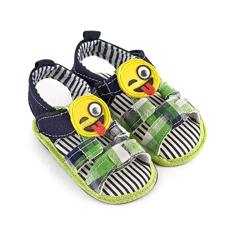 Basics21 Unisex 0-6 Months Kid Summer Sandals and Floaters Pre Walker Sandal Bootie/Booties for Baby Boy & Girl New Born Baby/Babies/Infant/Toddlers (Toe to Heel Length - 12 cm)