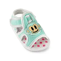 Basics21 0-6 Months Unisex Kid Summer Sandals/Sandal  Floaters Pre Walker Bootie/Booties for Baby Boy  Girl New Born Baby/Babies/Infant/Toddlers (Toe to Heel Length -12 cm)-thumb1