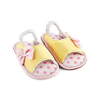 Basics21 0-6 Months Girl Kid Sandals Summer/Winter Sandals and Floaters Pre Walker Sandal Bootie/Booties for Baby Girl New Born Baby/Babies/Infant/Toddlers (Toe to Heel Length -12 cm)