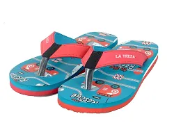 Basics21 Unisex-Child, Kids Flip-Flop 7-12 Years old | Soft, Comfortable, Indoor & Outdoor Slippers & Chappal,Theme Resque, Light Weight (SKY BLUE, numeric_5)-thumb3