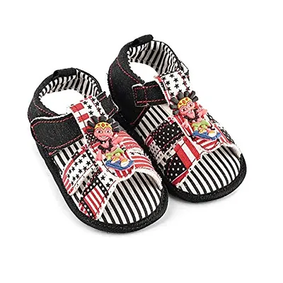 Basics21 0-6 Months Unisex Kid Summer Sandals/Sandal  Floaters Pre Walker Bootie/Booties for Baby Boy  Girl New Born Baby/Babies/Infant/Toddlers (Toe to Heel Length -12cm)