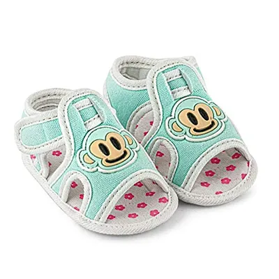 Basics21 0-6 Months Unisex Kid Summer Sandals/Sandal  Floaters Pre Walker Bootie/Booties for Baby Boy  Girl New Born Baby/Babies/Infant/Toddlers (Toe to Heel Length -12 cm)