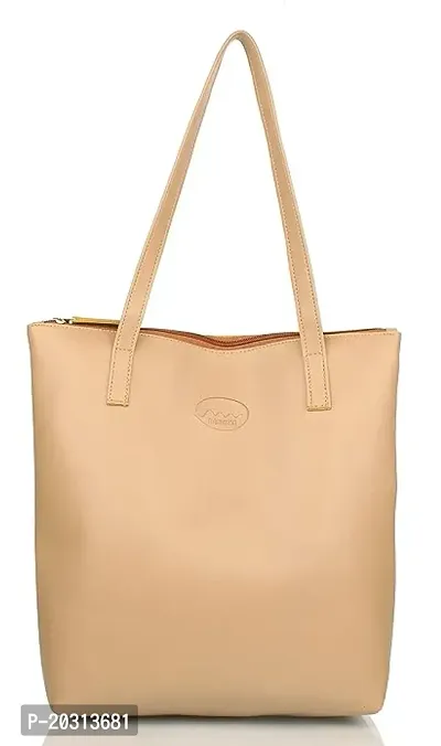 Stylish Beige Nylon  Handbags For Women