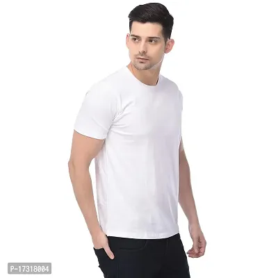 Branded Round Neck Plain T shirts For Men  Women Boys  Girls 100% Pure Cotton Regular Slim Fit T shirts Round Neck Half sleeve for Casual Wear In Summer - Different Colors To Choose From?-thumb4