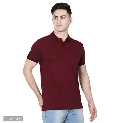 BAZARVILLE Men's Regular Fit Polo-thumb2