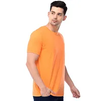 Branded Round Neck Plain T shirts For Men  Women Boys  Girls 100% Pure Cotton Regular Slim Fit T shirts Round Neck Half sleeve for Casual Wear In Summer - Different Colors To Choose From?-thumb3