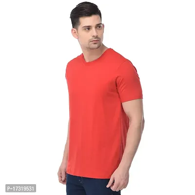 Branded Round Neck Plain T shirts For Men  Women Boys  Girls 100% Pure Cotton Regular Slim Fit T shirts Round Neck Half sleeve for Casual Wear In Summer - Different Colors To Choose From?-thumb3