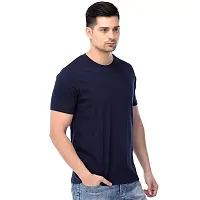 Branded Round Neck Plain T shirts For Men  Women Boys  Girls 100% Pure Cotton Regular Slim Fit T shirts Round Neck Half sleeve for Casual Wear In Summer - Different coloura to choose from-thumb3