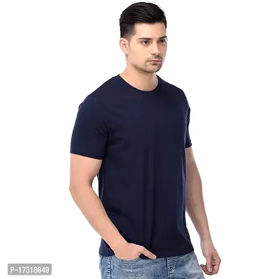 Branded Round Neck Plain T shirts For Men  Women Boys  Girls 100% Pure Cotton Regular Slim Fit T shirts Round Neck Half sleeve for Casual Wear In Summer - Different coloura to choose from-thumb4