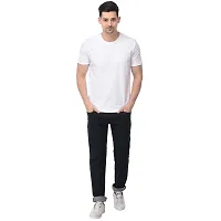 Branded Round Neck Plain T shirts For Men  Women Boys  Girls 100% Pure Cotton Regular Slim Fit T shirts Round Neck Half sleeve for Casual Wear In Summer - Different Colors To Choose From?-thumb1