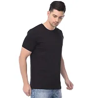 Branded Round Neck Plain T shirts For Men  Women Boys  Girls 100% Pure Cotton Regular Slim Fit T shirts Round Neck Half sleeve for Casual Wear In Summer - Different coloura to choose from-thumb3