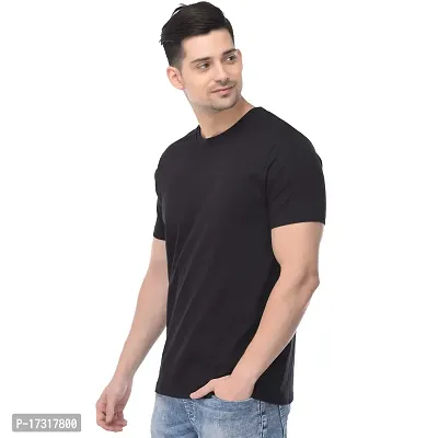 Branded Round Neck Plain T shirts For Men  Women Boys  Girls 100% Pure Cotton Regular Slim Fit T shirts Round Neck Half sleeve for Casual Wear In Summer - Different coloura to choose from-thumb3