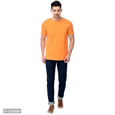 Branded Round Neck Plain T shirts For Men  Women Boys  Girls 100% Pure Cotton Regular Slim Fit T shirts Round Neck Half sleeve for Casual Wear In Summer - Different Colors To Choose From?-thumb2