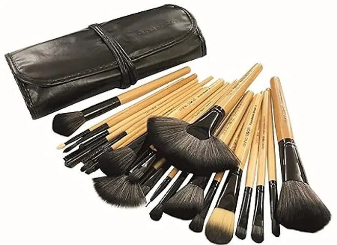 Best Quality Professional And Personal Use Synthetic Makeup Brushes 24 Piece Pack