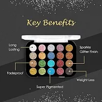 Shryoan Glitter eyeshadow palette  Shimmery Finish-thumb1