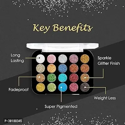 Shryoan Glitter eyeshadow palette  Shimmery Finish-thumb2