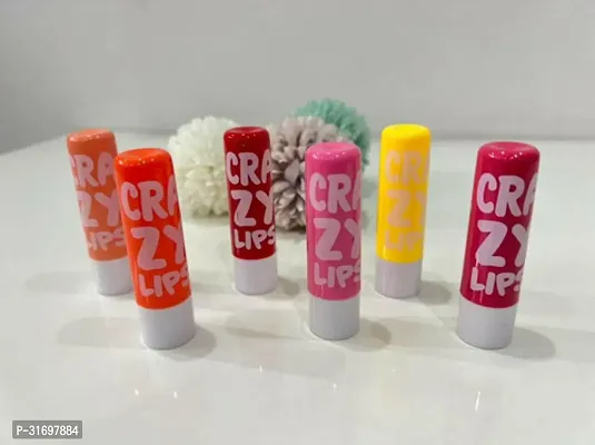 Crazy lips crazy/baby lipbalms Natural  ( box of 6  ) with 36H Eyeliner-thumb0