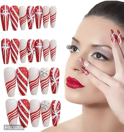 Artificial Designer Nails Extension ( 12 Nails)