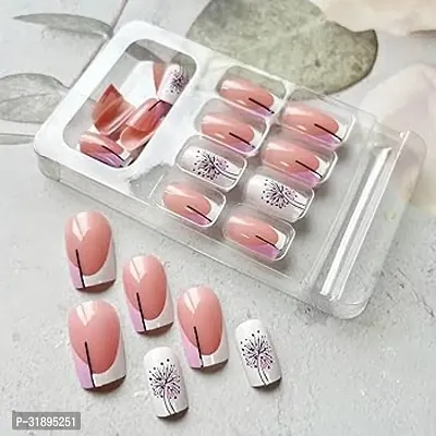 Fake nails, artificial nails, nail set, nail art for Girls  Women-thumb0