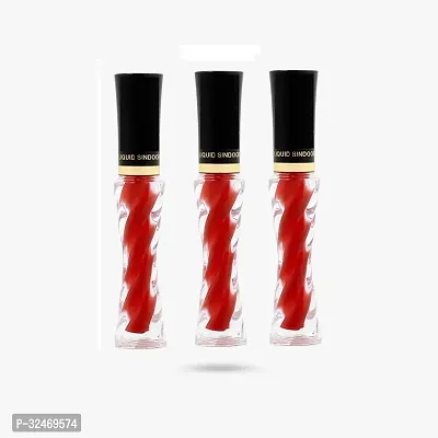 Red Modern Twist Sindoor l Liquid Sindoor l  ( Pack of 3 )-thumb0