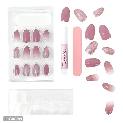 Artificial Fake Nail Set ( Pack of 12 nails )