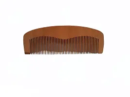 Futurez Key Present's Handmade Neem wood Anti-Dandruff Combs, Brown - Wide (Pack of 2)-thumb1